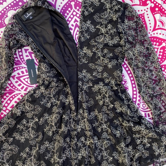 NWT Lulus Enraptured Embroidered Long Sleeve Dress - Picture 7 of 9